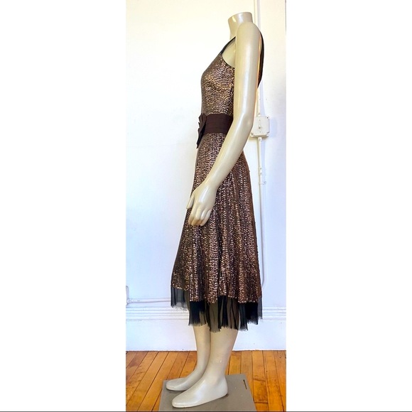 Vintage sequins cocktail and evening dress - Picture 4 of 11